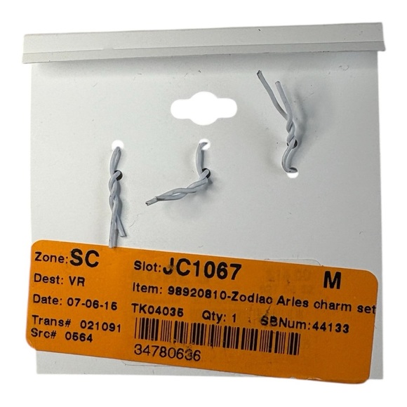 5/$25 APT.9 Aries Zodiac 3 piece Charm Set - Picture 2 of 2